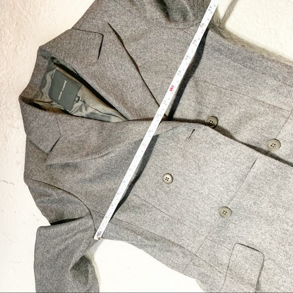 100% Wool Cour Carew Long Trench Coat - Picture 6 of 8